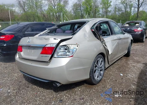 2015 Honda Accord Sport из США, поврежденный, VIN 1HGCR2F50FA073908